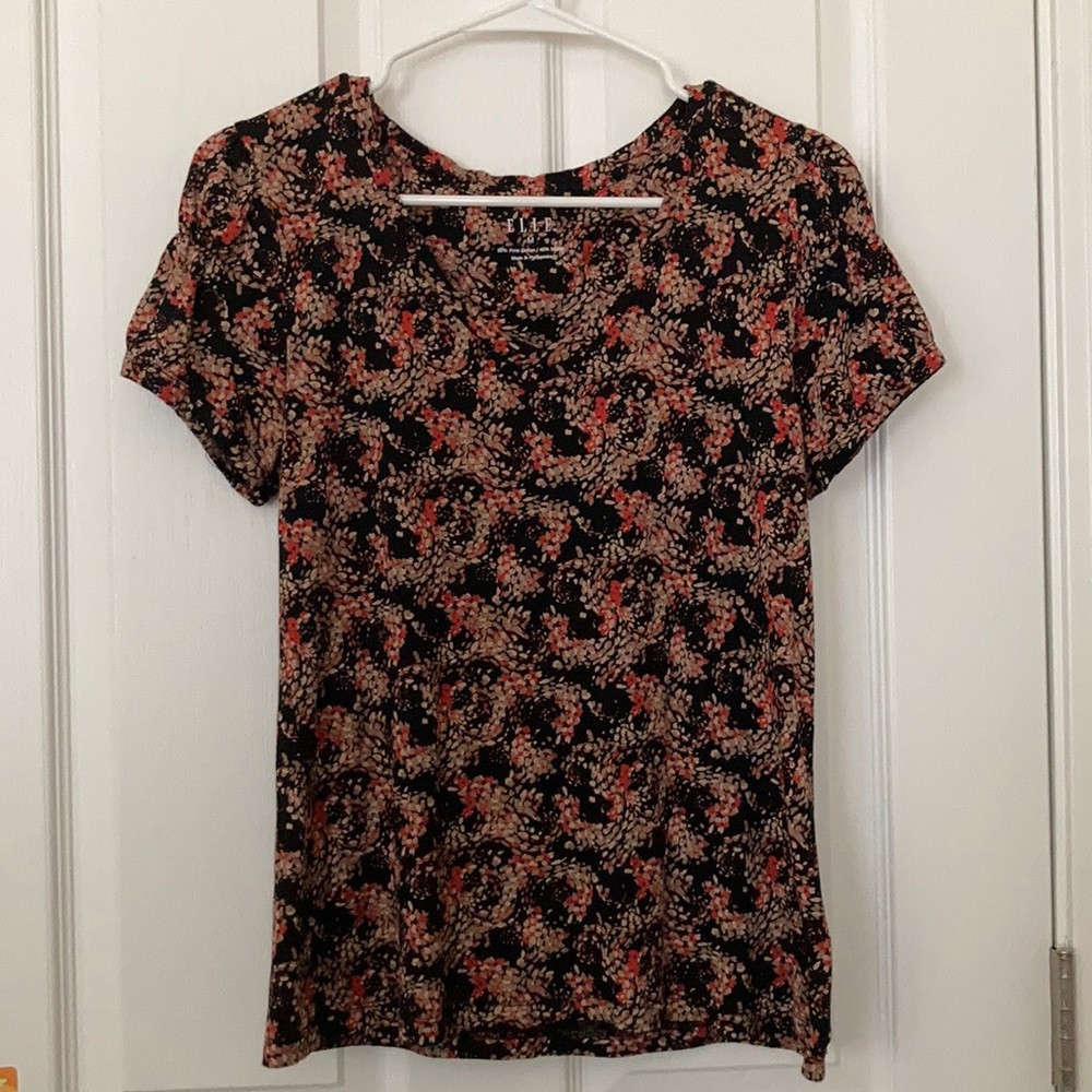 Fall-inspired blouse